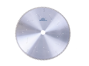 Alloy saw blade for ecological board
